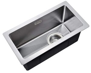 Изображение товара Мойка Zorg Light ZL R 230440, 23 х 44 см, брашированная матовая нержавеющая сталь