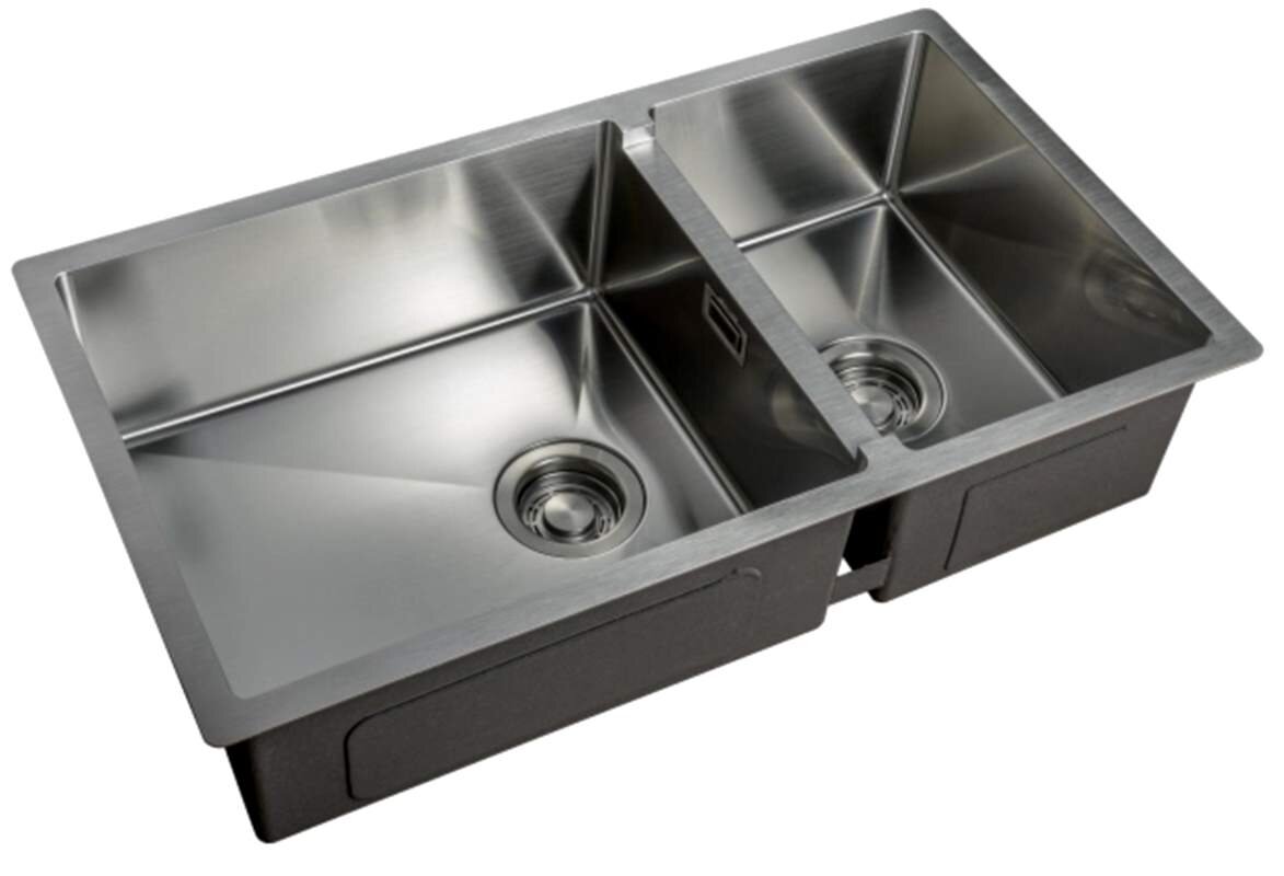 Изображение товара Kухонная мойка Zorg Light ZL R 780-2-440, 78x44 см, матовая сталь