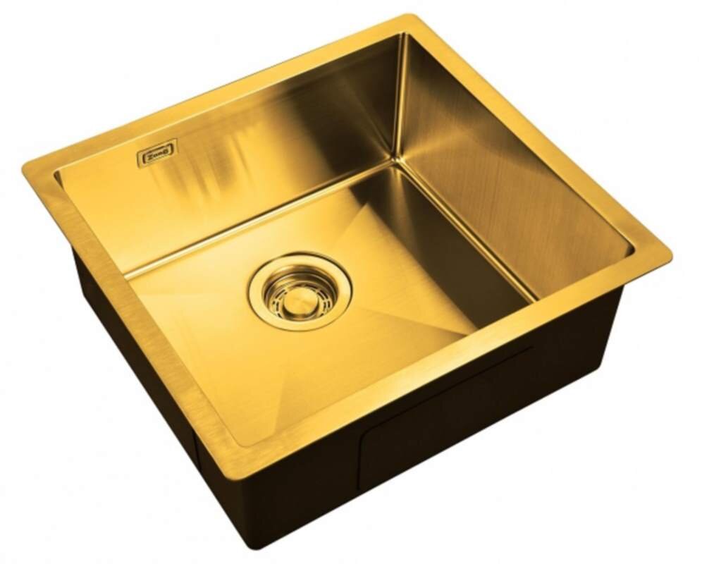 Изображение товара Мойка Zorg Light ZL R 480440 Bronze, 48 х 44 см, бронза