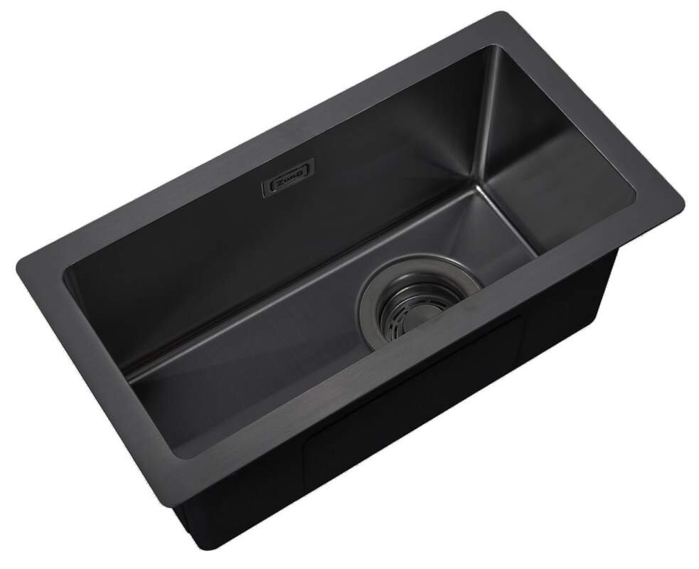 Изображение товара Кухонная мойка Zorg Light ZL R 230440 Grafit, 23 х 44 см, графит Изображение товара Кухонная мойка Zorg Light ZL R 230440 Grafit, 23 х 44 см, графит