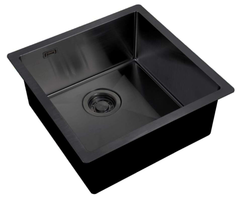 Изображение товара Мойка Zorg Light ZL R 440440 Grafit, 44 х 44 см, графит