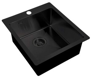 Изображение товара Мойка Zorg Light ZL R 450510 Grafit, 45 х 51 см, графит