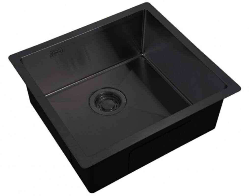 Изображение товара Мойка Zorg Light ZL R 480440 Grafit, 48 х 44 см, графит