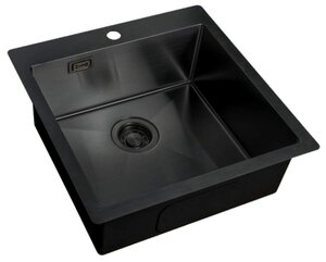 Изображение товара Мойка Zorg Light ZL R 510510 Grafit, 51 х 51 см, графит