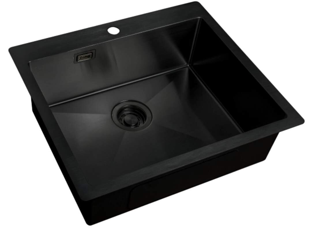 Изображение товара Кухонная мойка Zorg Light ZL R 590510 графит, 59x51 см, нержавеющая сталь