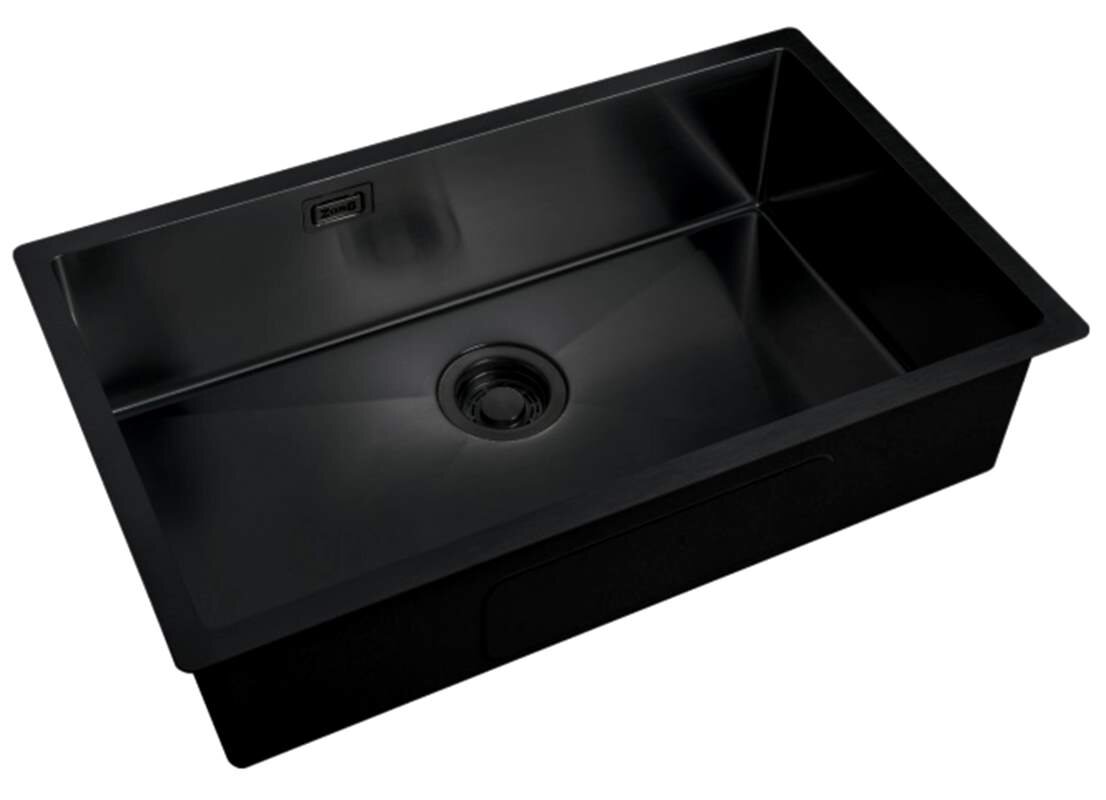 Изображение товара Мойка Zorg Light ZL R 740440 Grafit, 74 х 44 см, графит