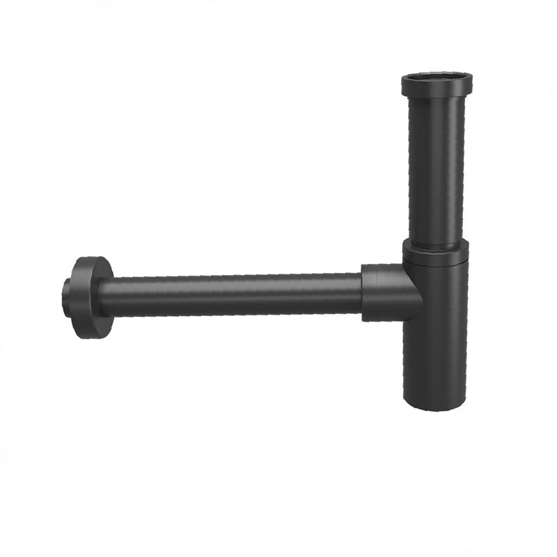 Изображение товара Сифон для раковины Paini Cox 78PZ849 черный матовый латунь италия