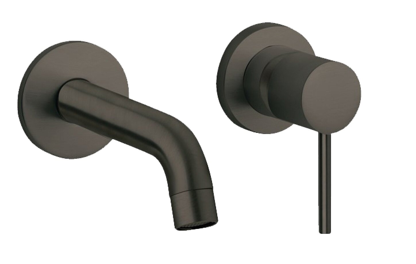 Изображение товара Поршневой встроенный смеситель Paini Cox 78PZ208 черный матовый для раковины