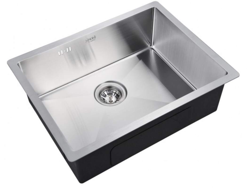 Изображение товара Кухонная мойка Zorg Inox R 5844 из нержавеющей стали 58х44 см с брашированным покрытием