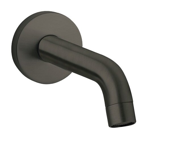 Изображение товара Излив для ванны Paini Cox 78PZ430 14.5 см черный брашированный PVD