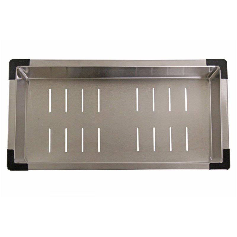 Изображение товара Поддон для мойки Zorg C 12-44 из нержавеющей стали 430х200 мм