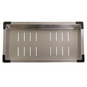 Изображение товара Поддон для мойки Zorg C 12-44 из нержавеющей стали 430х200 мм