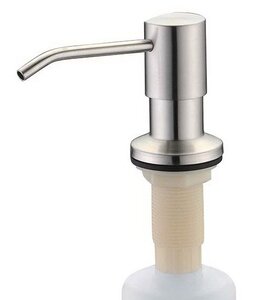 Изображение товара Встраиваемый дозатор для жидкого мыла Zorg Inox ZR-28 STEEL из нержавеющей стали