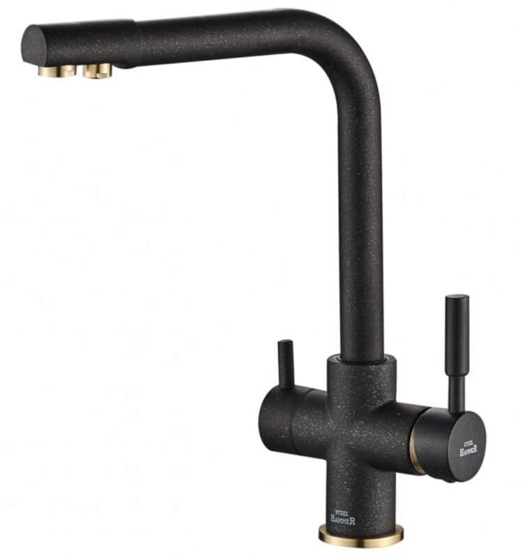 Изображение товара Смеситель Zorg SH 552 BLACK BR для кухни под фильтр Изображение товара Смеситель Zorg SH 552 BLACK BR для кухни под фильтр