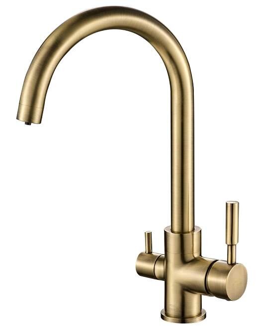 Изображение товара Смеситель Zorg Steel Hammer SH 713 Bronze для кухни под фильтр