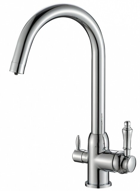Изображение товара Смеситель Zorg Steel Hammer SH 723 CR для кухни под фильтр, хром Изображение товара Смеситель Zorg Steel Hammer SH 723 CR для кухни под фильтр, хром