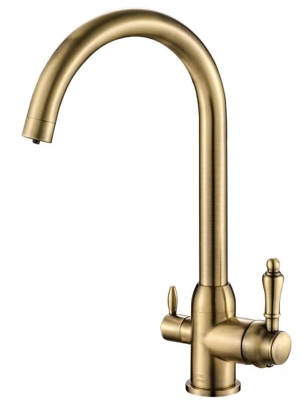 Изображение товара Смеситель для кухни под фильтр Zorg Steel Hammer SH 723 Bronze, бронза