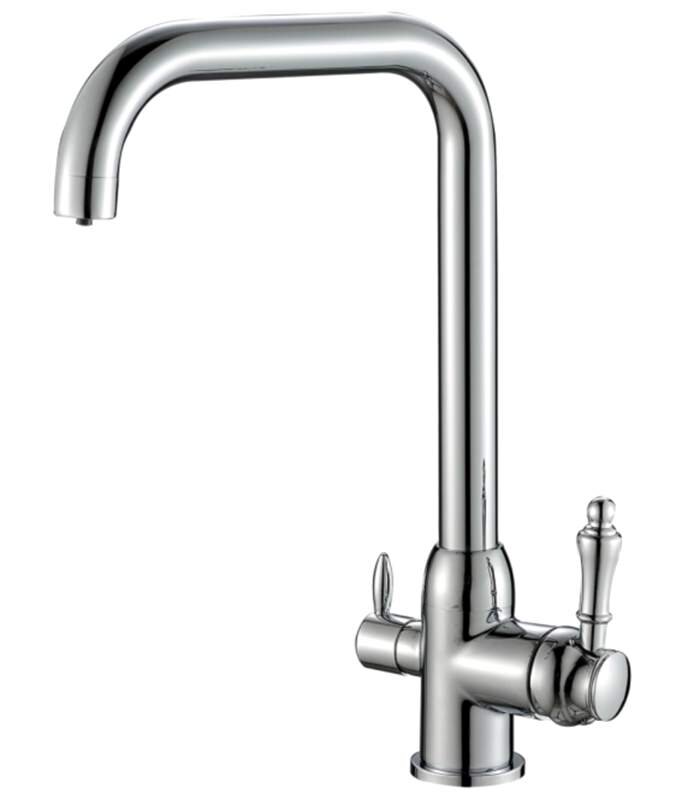 Изображение товара Смеситель для кухни под фильтр Zorg Steel Hammer SH 725 CR хром