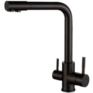 Изображение товара Смеситель Zorg Steel Hammer SH 801 INOX Grafit PVD для кухни под фильтр, графит PVD