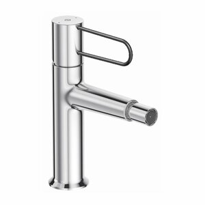 Изображение товара Смеситель для биде Jacob Delafon Odeon Rive Gauche E21033-BL-CP с донным клапаном, хром, ручка черная