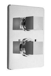 Изображение товара Смеситель Paini Dax-R 84CR691TH с термостатом встраиваемый для душа, с дивертором, хром