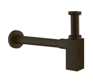 Изображение товара Сифон для раковины Paini Dax-R 84PZ849 черный матовый латунь италия