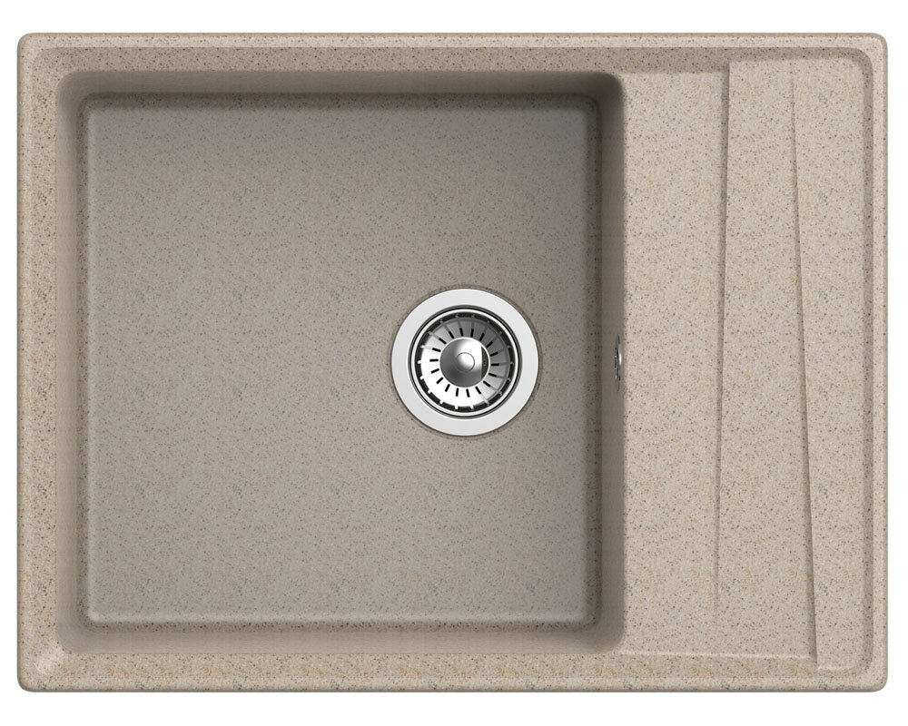 Изображение товара Мойка кухонная GranFest GF-LV-660L песочная