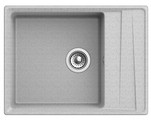 Изображение товара Кухонная мойка GranFest Level GF-LV-660L, 66 х 50 см, серая