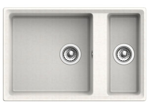 Изображение товара Кухонная мойка GranFest Level GF-LV-760K 76x50 см искусственный мрамор белая