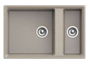Изображение товара Кухонная мойка GranFest Level GF-LV-760K, 76 х 50 см, песочный