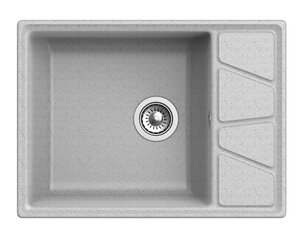 Изображение товара Кухонная мойка GranFest Vertex GF-V-680 L, серый, 68 х 50 см