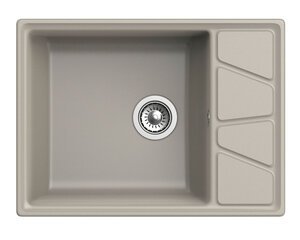 Изображение товара Кухонная мойка GranFest Vertex GF-V-680 L искусственный мрамор коричневая