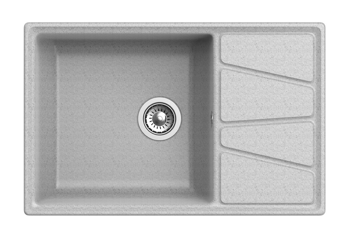 Изображение товара Кухонная мойка GranFest GF-V-780 L искусственный камень серая