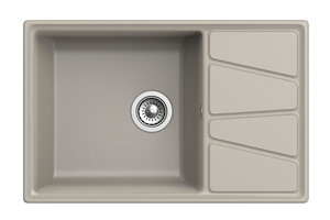 Изображение товара Кухонная мойка GranFest Vertex GF-V-780 L 78x50 см искусственный мрамор топаз