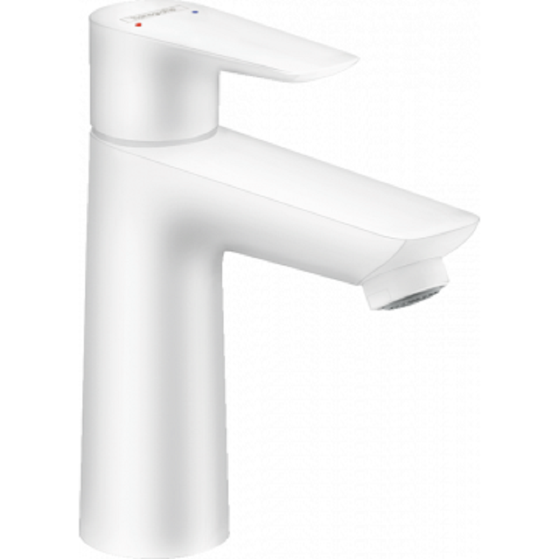 Изображение товара Смеситель для раковины Hansgrohe Talis E, однорычажный, белый матовый