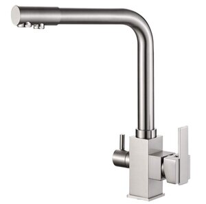 Изображение товара Смеситель Zorg Steel Hammer SH 805 SATIN для кухни под фильтр, сатин