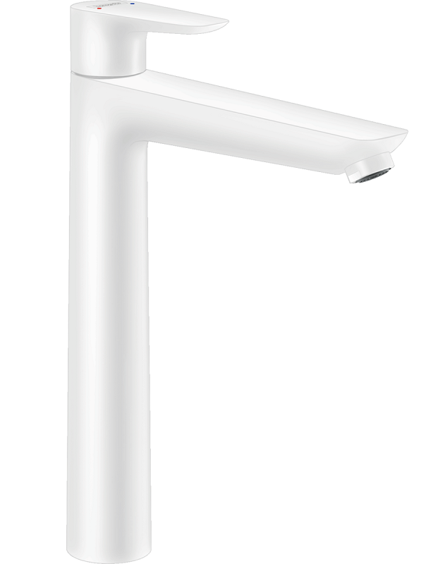 Изображение товара Смеситель для раковины Hansgrohe Talis E 71717700 белый матовый современный дизайн