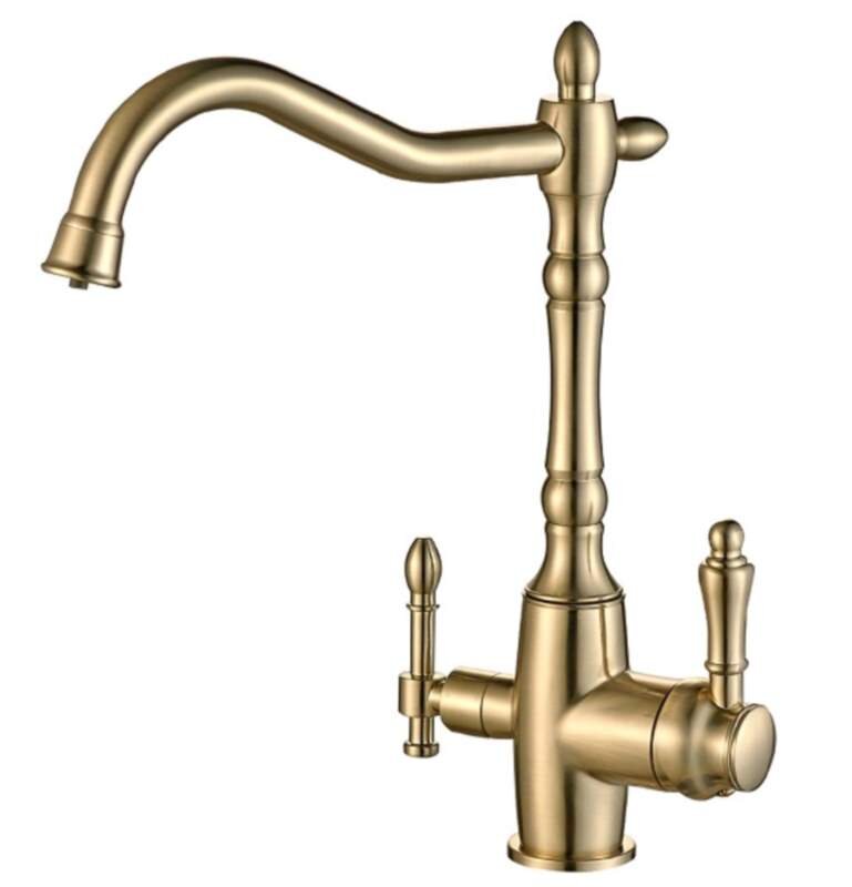 Изображение товара Смеситель Zorg Steel Hammer SH 812 BRONZE для кухни под фильтр, бронза