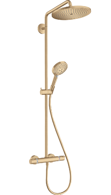 Изображение товара Душевая система Hansgrohe Croma Select S термостатическая бронза