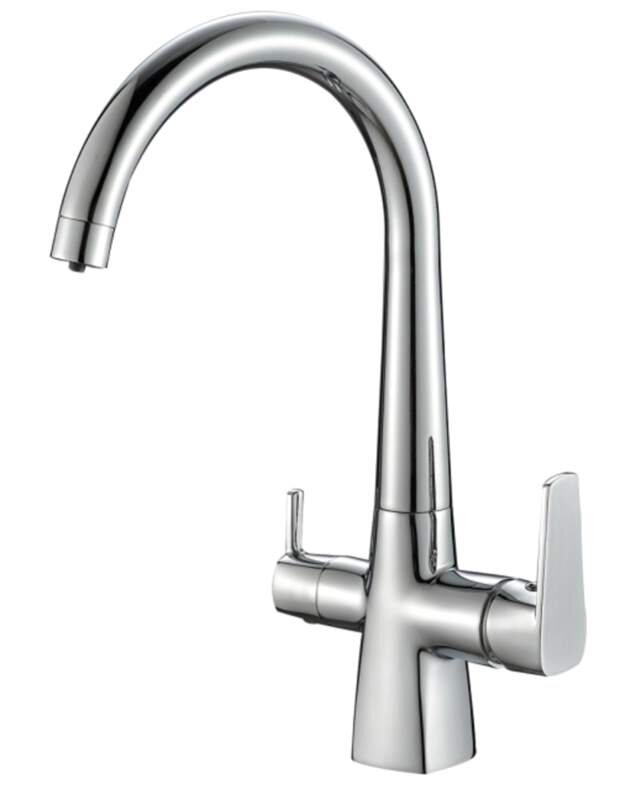 Изображение товара Смеситель для кухни под фильтр Zorg Steel Hammer SH 819 CR хром