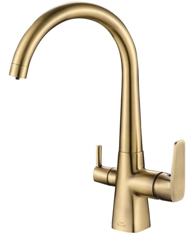 Изображение товара Смеситель Zorg Steel Hammer SH 819 BRONZE для кухни под фильтр, бронза