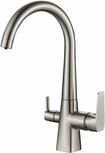 Изображение товара Смеситель кухонный под фильтр Zorg Steel Hammer SH 819 SATIN