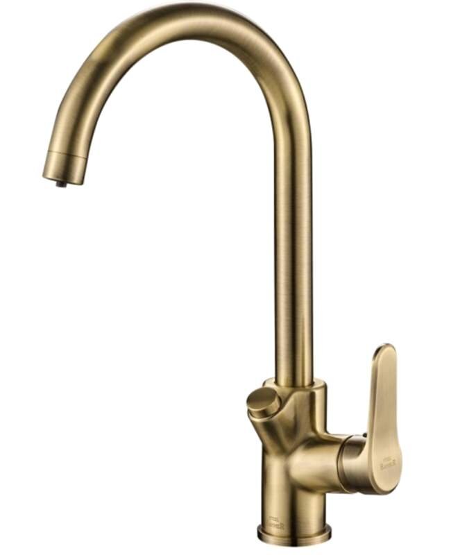 Изображение товара Смеситель Zorg Steel Hammer SH 901 BRONZE для кухни под фильтр, бронза