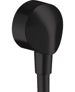 Изображение товара Шланговое подсоединение Hansgrohe FixFit E, 27454670, черный матовый