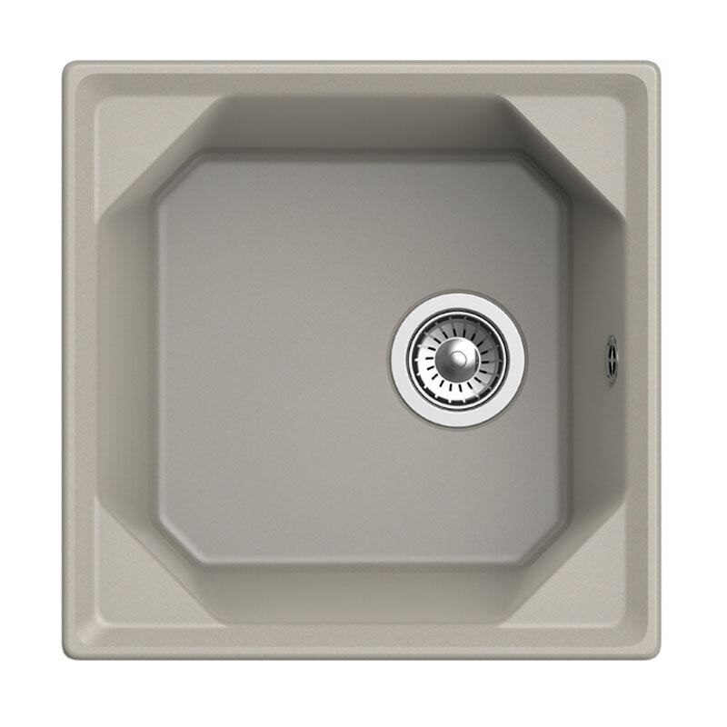 Изображение товара Кухонная мойка GranFest GF-U-500 50x50 см топаз