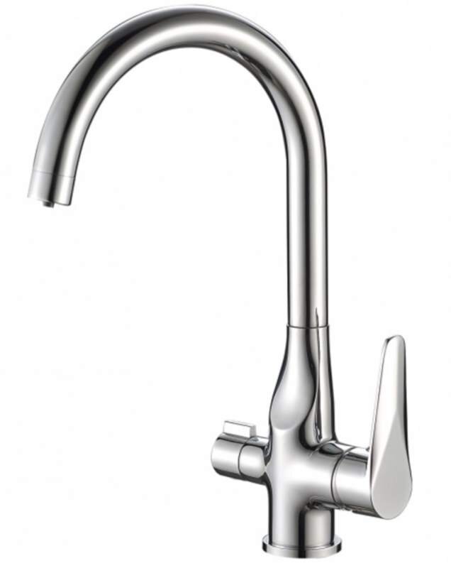 Изображение товара Смеситель Zorg Steel Hammer SH 910 CR для кухни под фильтр, хром