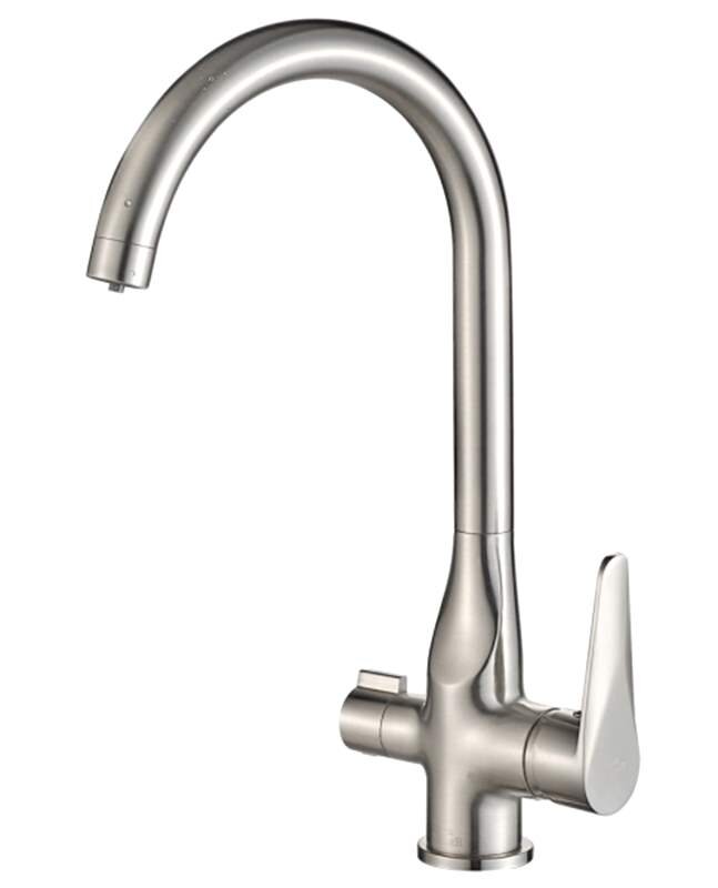 Изображение товара Смеситель Zorg SH 910 SATIN под фильтр 2 в 1