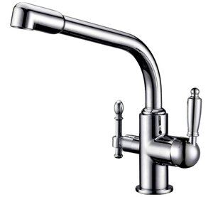 Изображение товара Смеситель для кухни под фильтр Zorg ZR 320 YF-33 хром двухканальный