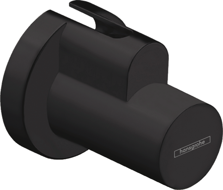 Изображение товара Декоративная накладка для углового вентиля Hansgrohe Flowstar 13950670 черный матовый