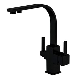Изображение товара Смеситель Zorg Clean Water ZR 332 YF BLACK для кухни под фильтр, черный